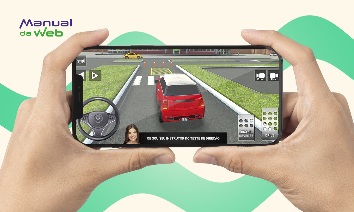 Jogo online gratuito para aprender a dirigir e estacionar