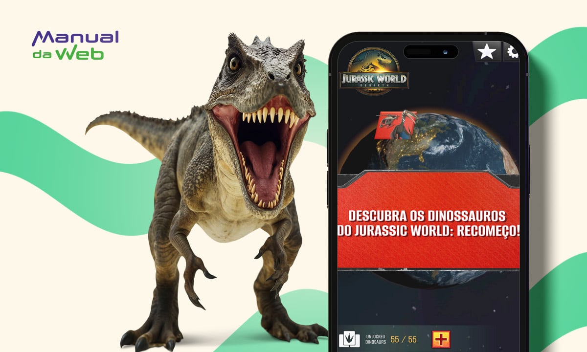Se você é apaixonado por dinossauros, este app vai te surpreender