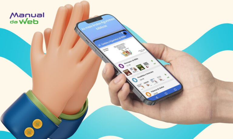 Aplicativo de figurinhas da Bíblia