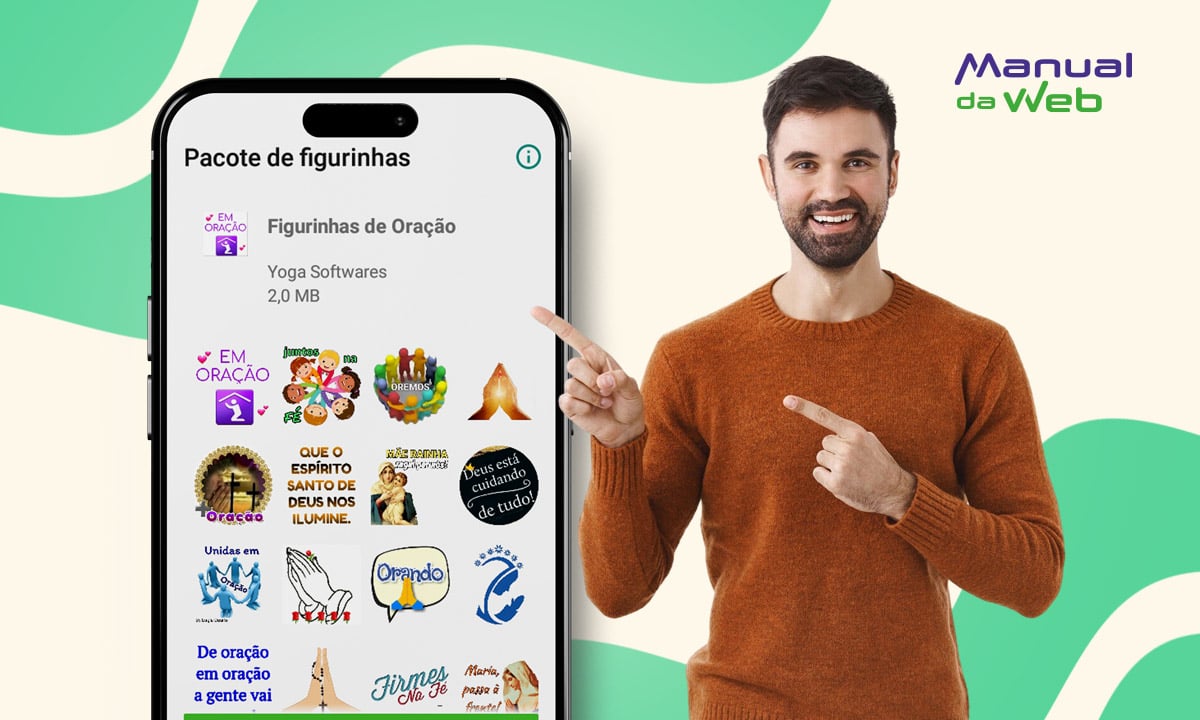 Apps de figurinhas cristãs para enviar grátis no WhatsApp