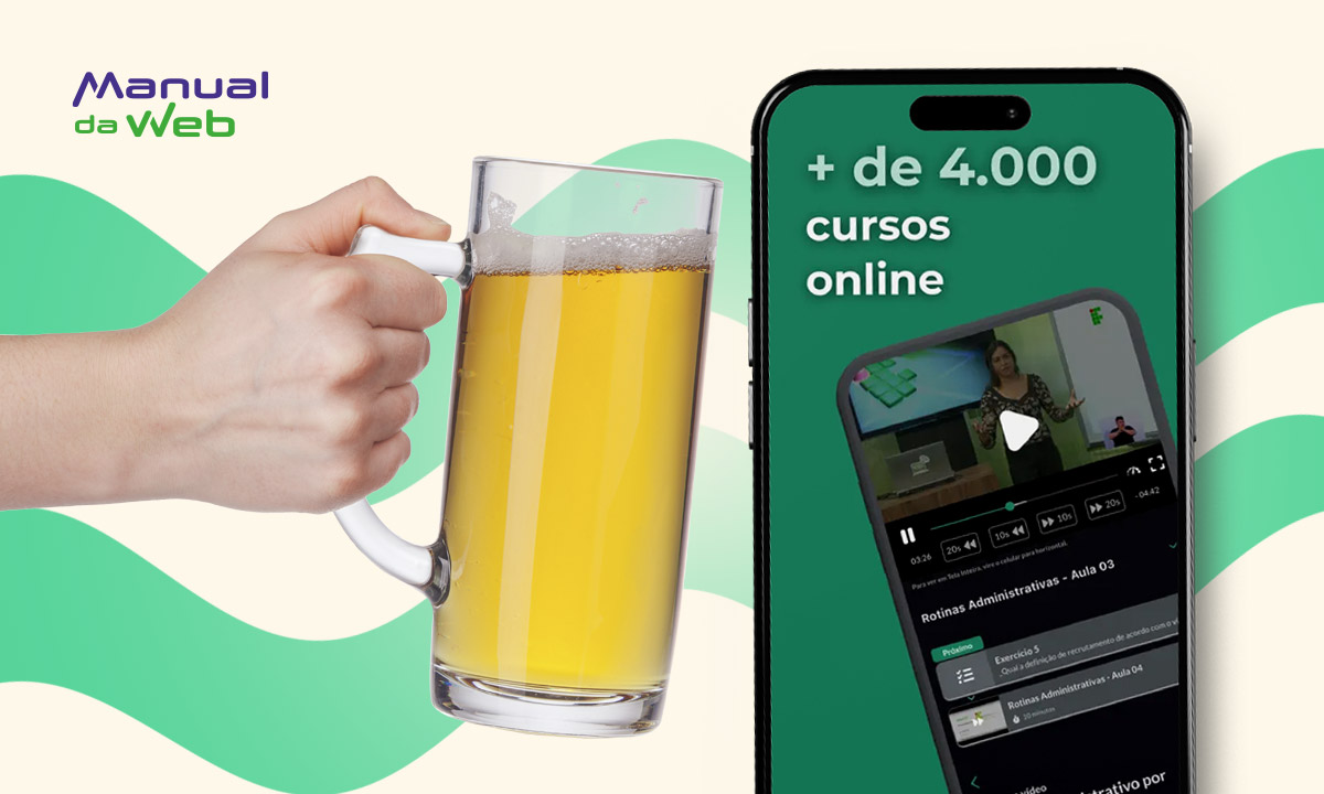 Curso online gratuito para aprender como fabricar cerveja
