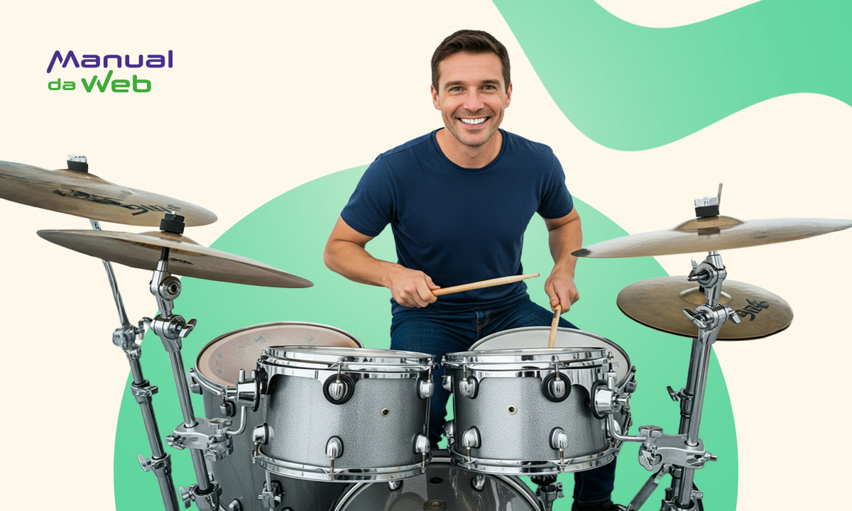 Simule como tocar bateria de forma realista pelo smartphone