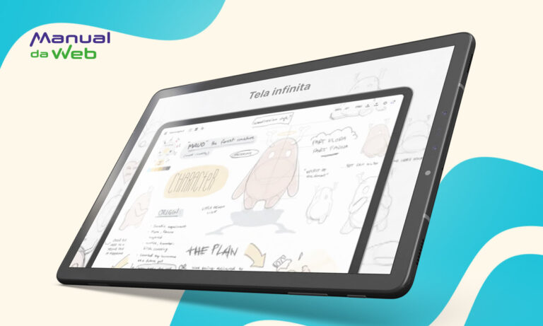 Aplicativo de desenho com tela infinita