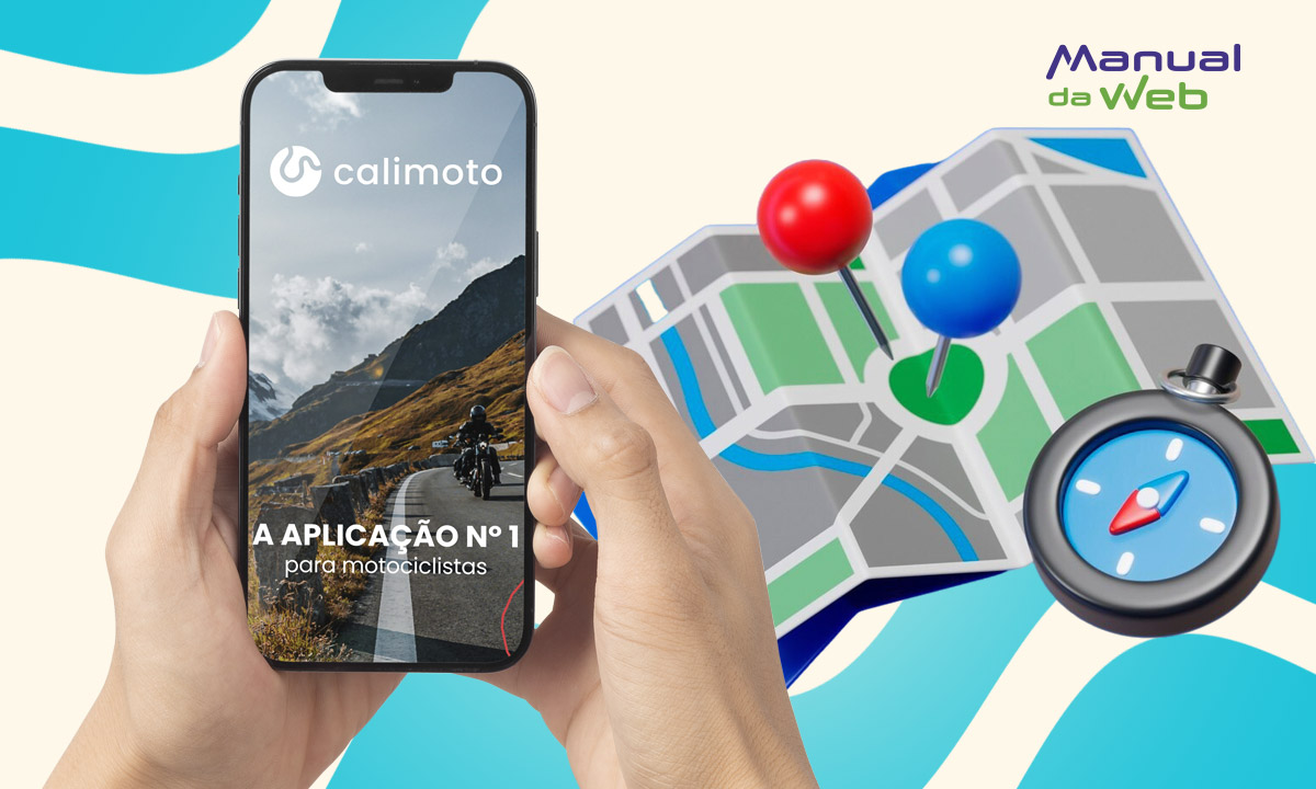 Aplicativo de GPS de moto
