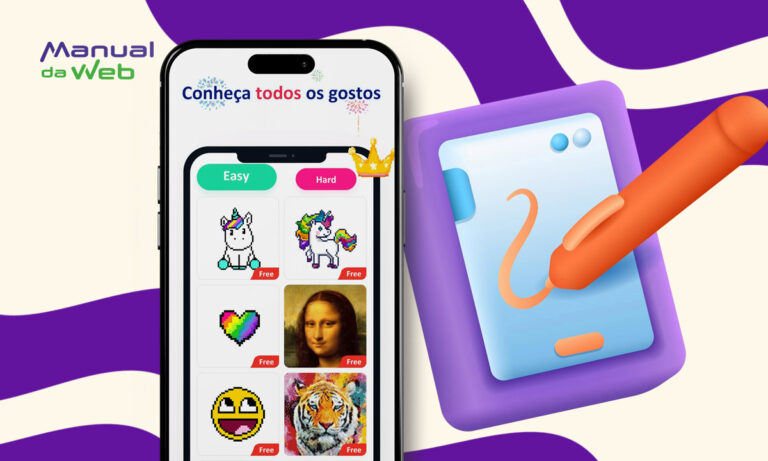 Jogo de colorir por número