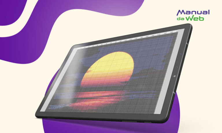 Criar gráfico de ponto de cruz de uma foto