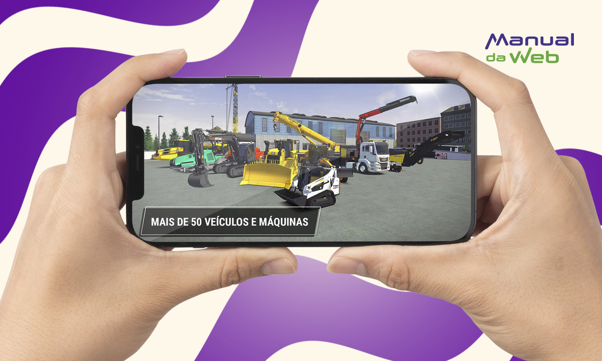 Aplicativo para aprender a operar máquinas pesadas pelo celular