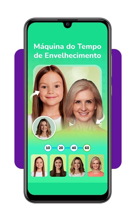 Aplicativo de envelhecimento: simule sua aparência com a IA 1 Aplicativo de envelhecimento