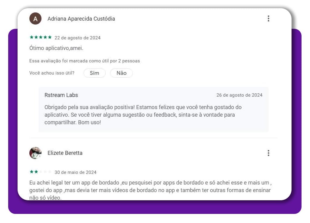 Aprender pontos de bordado