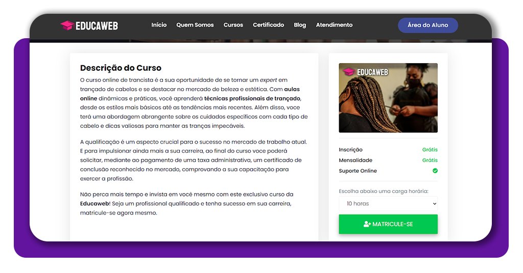 Curso de trancista online gratuito
