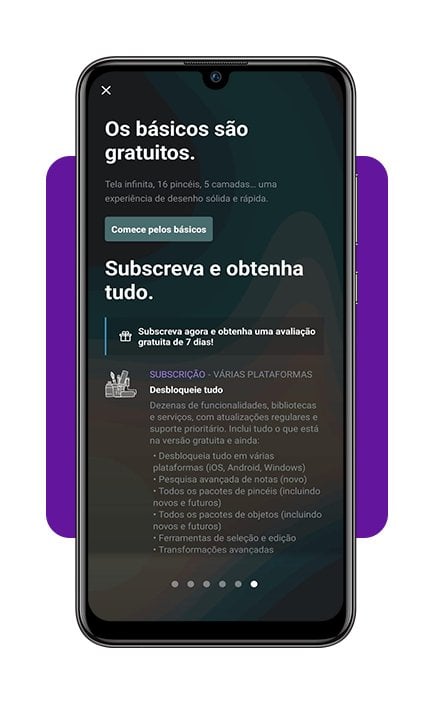 Aplicativo de desenho com tela infinita para desenhar online 2 Aplicativo de desenho com tela infinita
