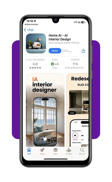 Design de Interiores com IA