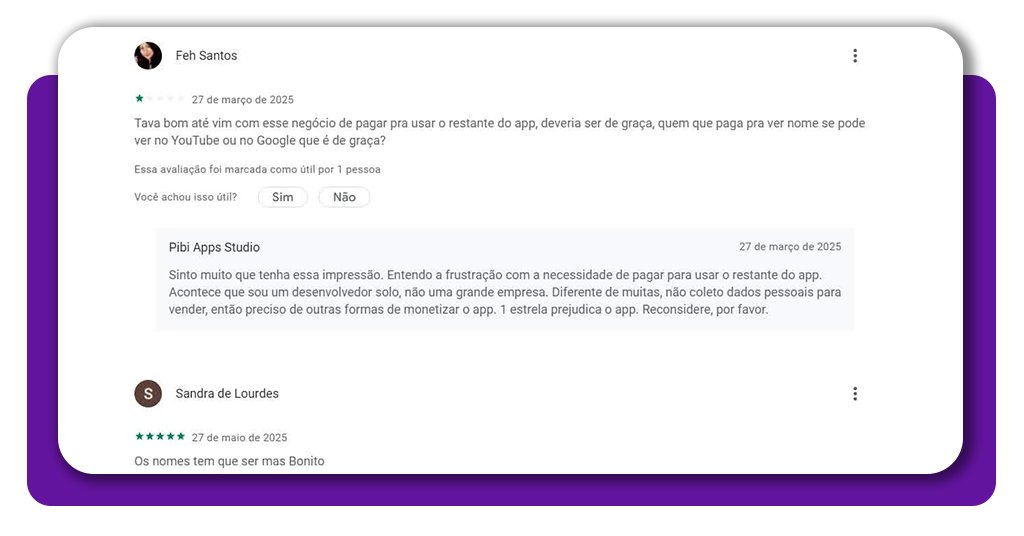 Aplicativo para escolher o nome de bebê (mais de 10 mil nomes) 2 Escolher o nome de bebê