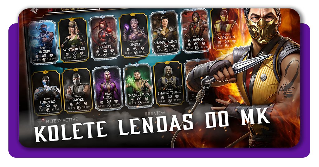 Como jogar Mortal Kombat no celular (jogo oficial e gratuito) 2 Jogar Mortal Kombat no celular