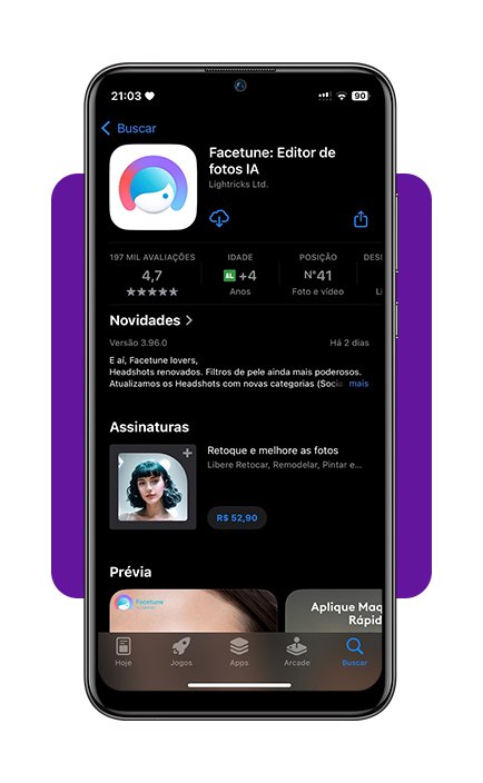 Mudar a cor do cabelo em fotos