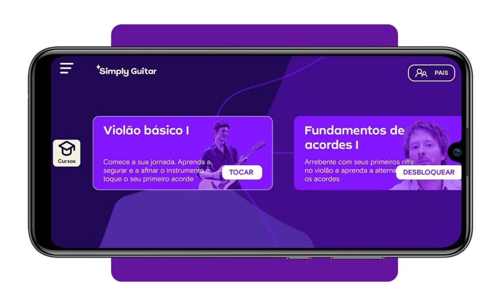 Aulas de violão para crianças