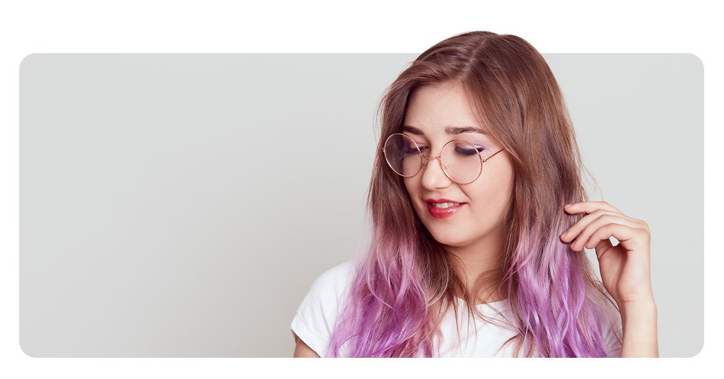 Mudar a cor do cabelo em fotos