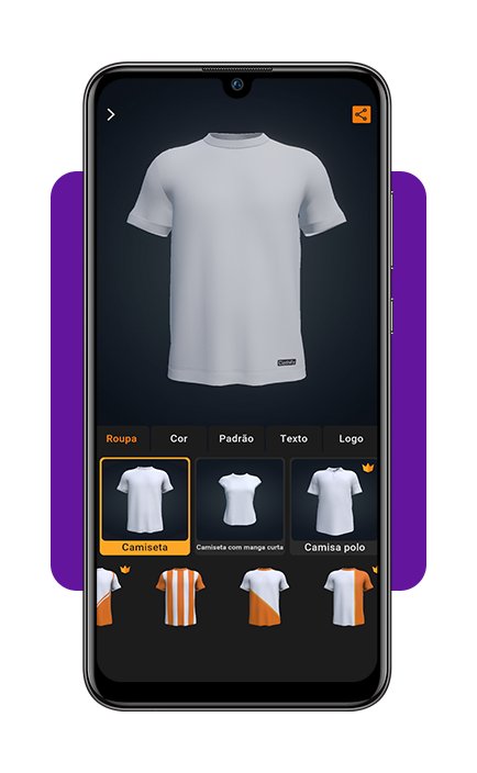 Aplicativo para criar camisetas
