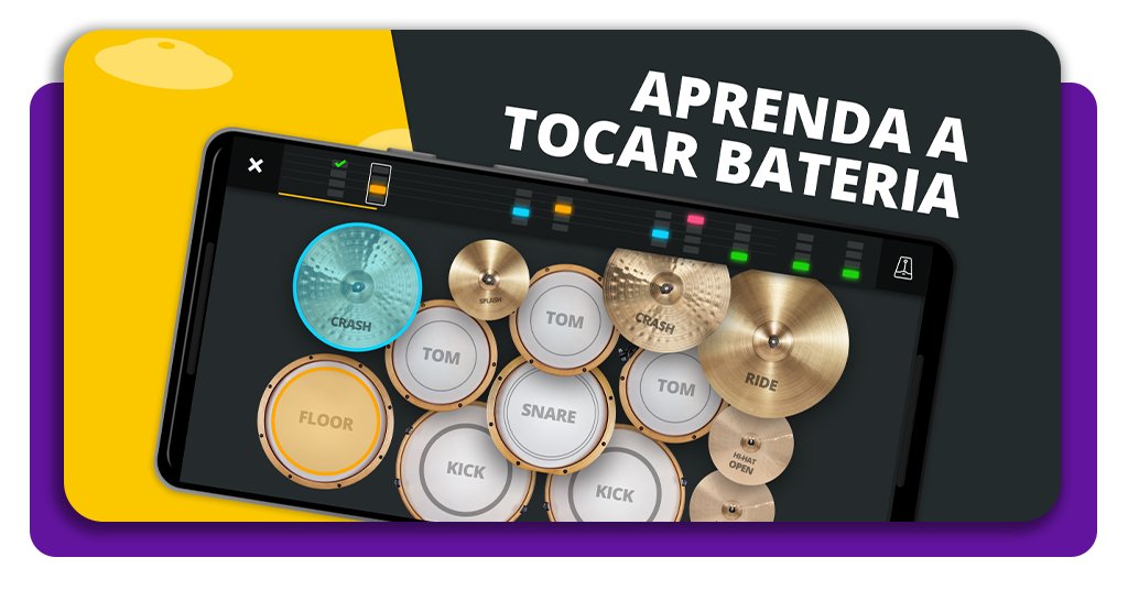 Simule como tocar bateria de forma realista pelo smartphone 3 Como tocar bateria
