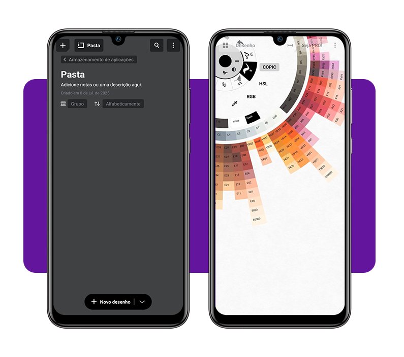 Aplicativo de desenho com tela infinita para desenhar online 3 Aplicativo de desenho com tela infinita