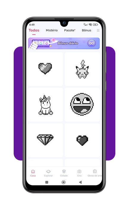 Baixe grátis esse jogo de colorir por número e divirta-se 3 Jogo de colorir por número