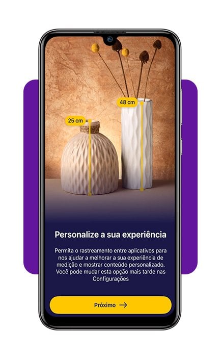Medir um objeto sem fita métrica