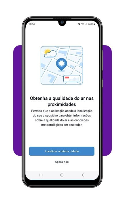 Ver a qualidade do ar no mundo