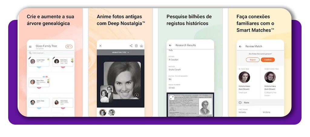 Registros antigos de familiares
