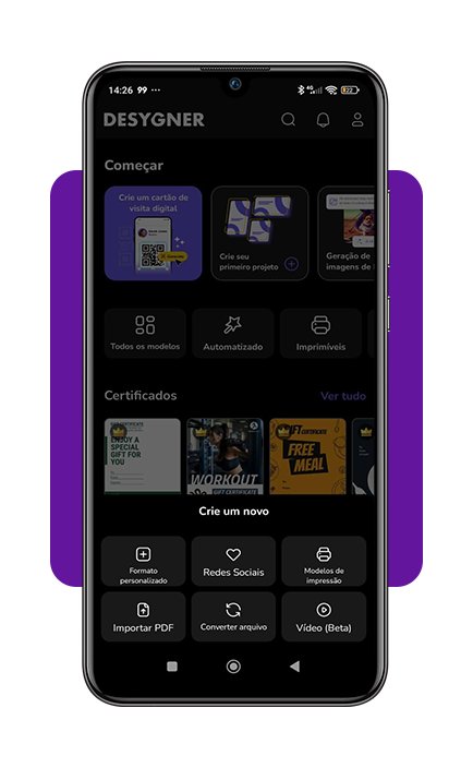 App de design gráfico