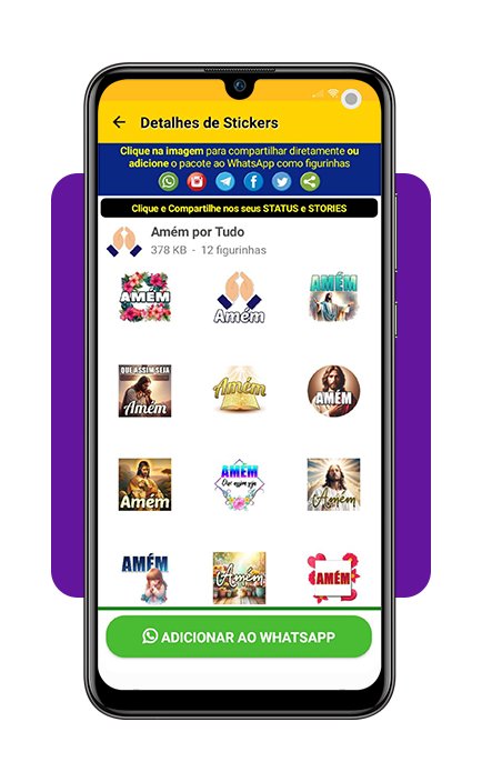 Apps de figurinhas cristãs