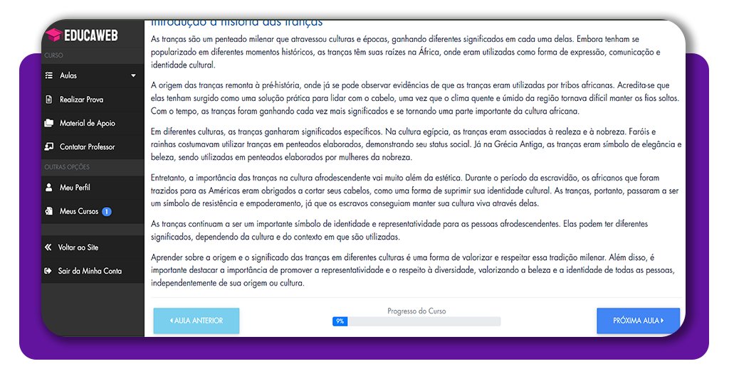 Curso de trancista online gratuito