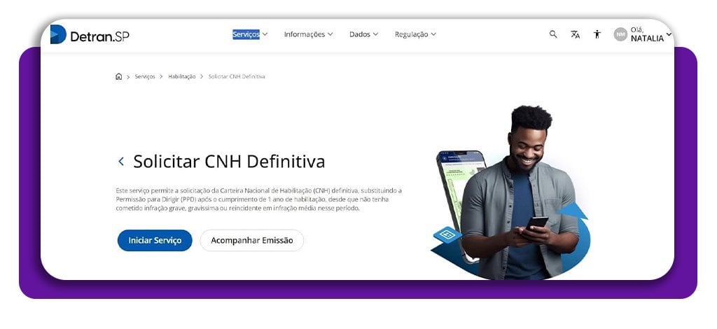 Veja como emitir a CNH definitiva de maneira prática e rápida 4 Como emitir a CNH definitiva