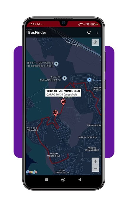 BusFinder: aplicativo para rastrear ônibus em São Paulo na hora 4 Rastrear ônibus em São Paulo