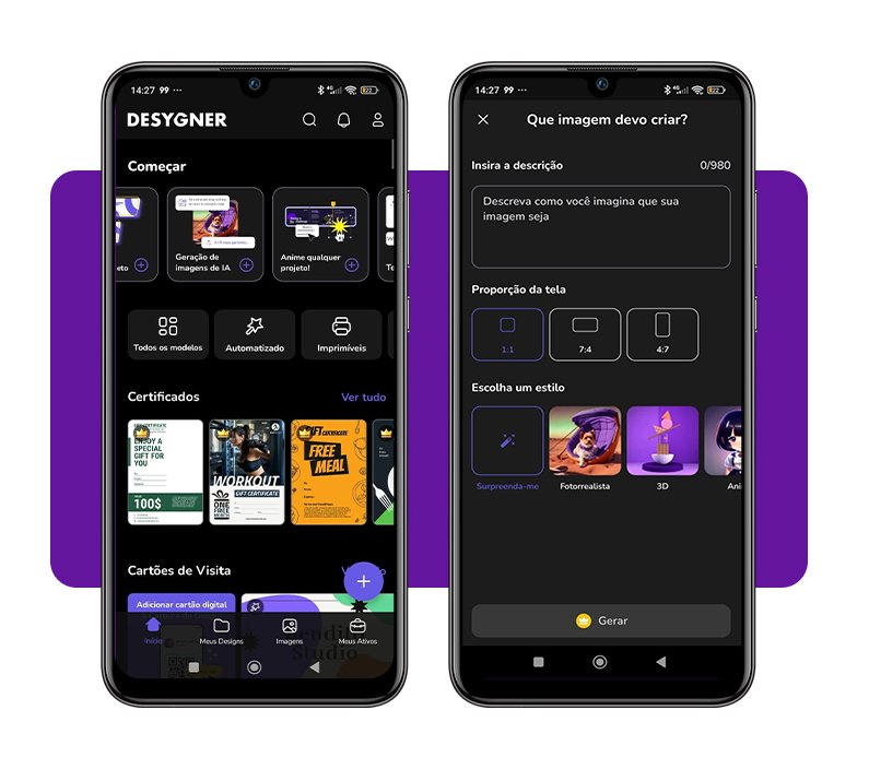App de design gráfico