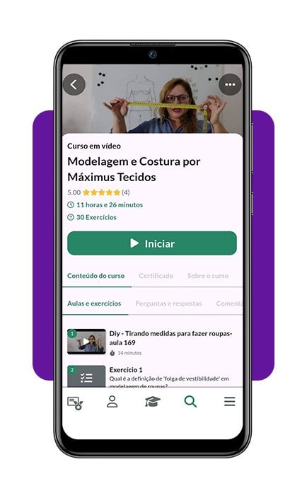 Faça seu curso de Modelagem e Costura gratuito e pela internet 5 Curso de Modelagem e Costura