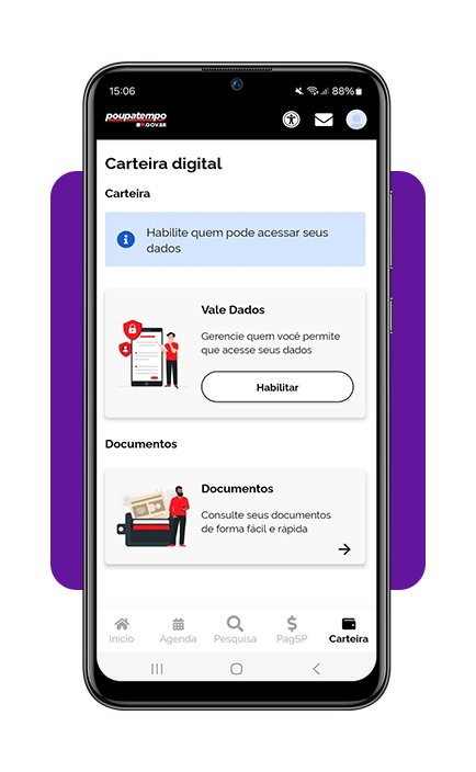 Aprenda como acessar a carteira de documentos digital de SP 5 Carteira de documentos digital de SP