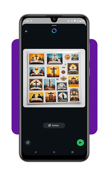 Aplicativo para instalar figurinhas religiosas de graça no celular 5 Figurinhas religiosas