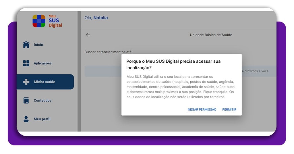 Agendar consultas no SUS