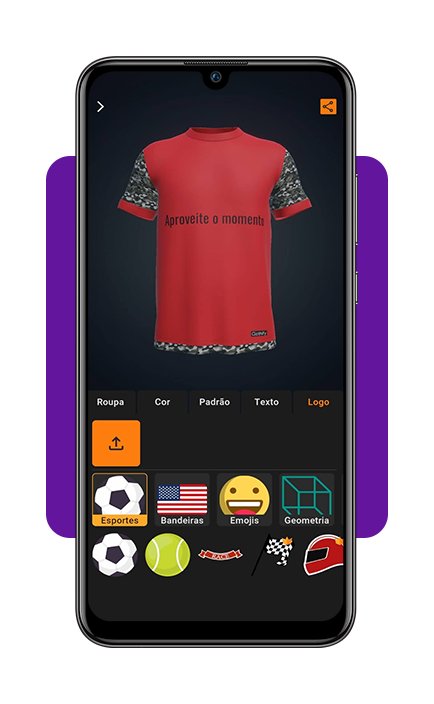 Aplicativo para criar roupas personalizadas