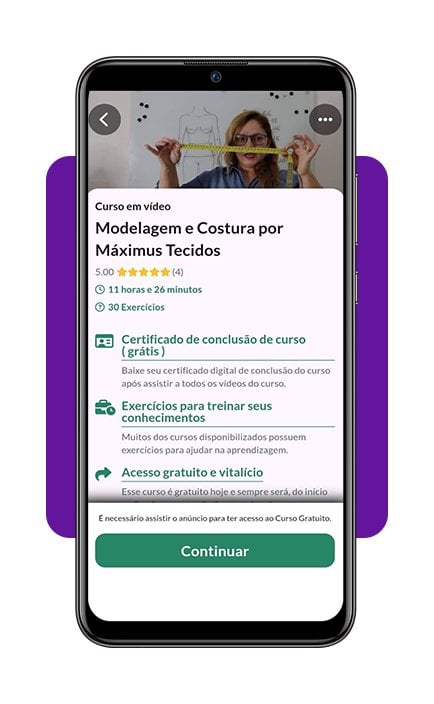 Faça seu curso de Modelagem e Costura gratuito e pela internet 6 Curso de Modelagem e Costura
