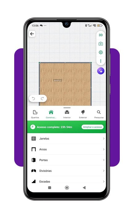 Decorar a casa pelo celular