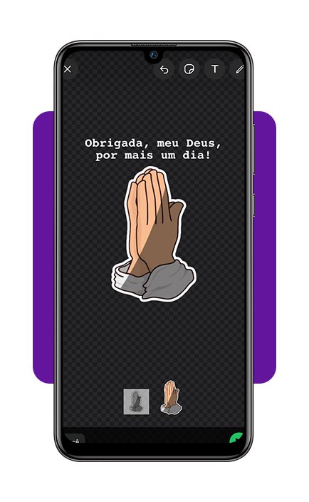 Figurinhas de bom dia com Deus