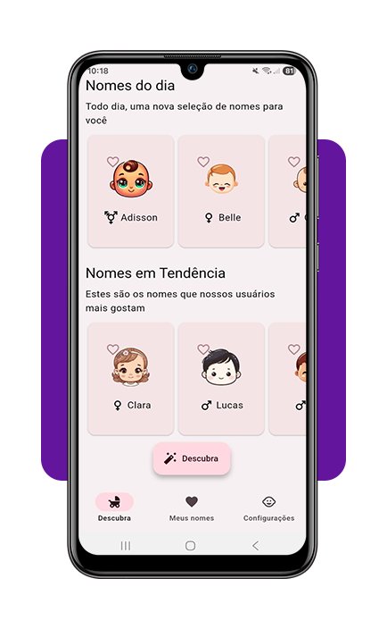 Aplicativo para escolher o nome de bebê (mais de 10 mil nomes) 7 Escolher o nome de bebê