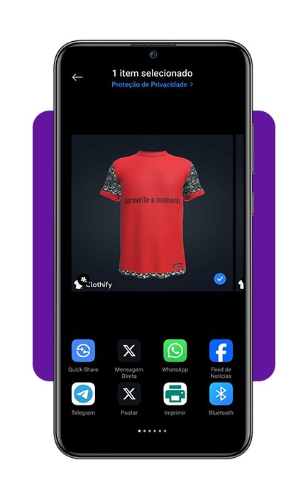 Aplicativo para criar roupas personalizadas