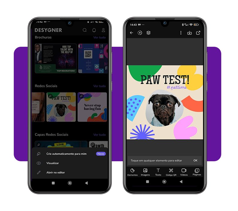 App de design gráfico