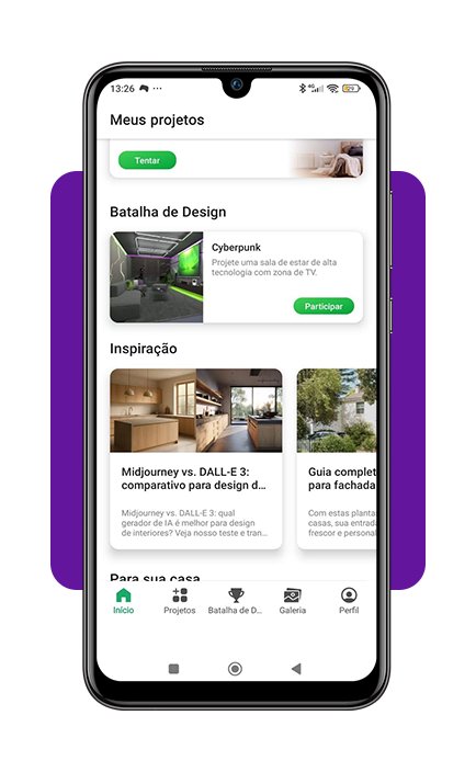 Decorar a casa pelo celular