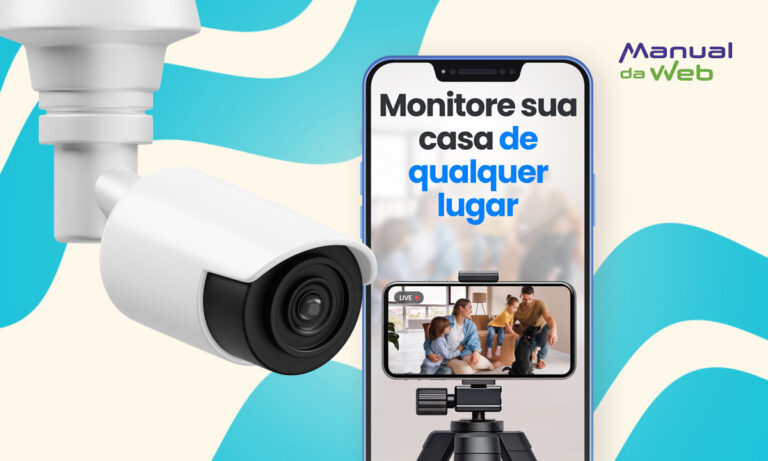 Câmera de vigilância para casa