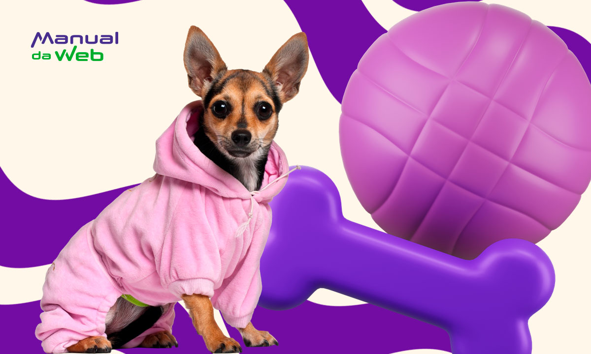 Aprenda a fazer roupas de cachorro fácil pelo celular