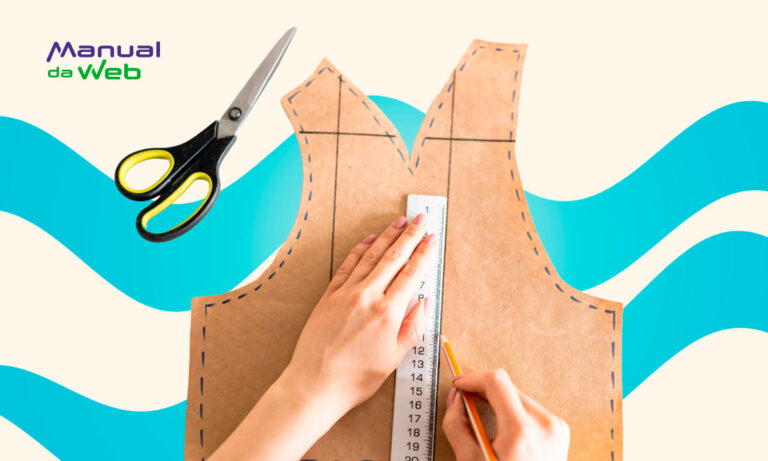 Moldes de costura em tamanho real