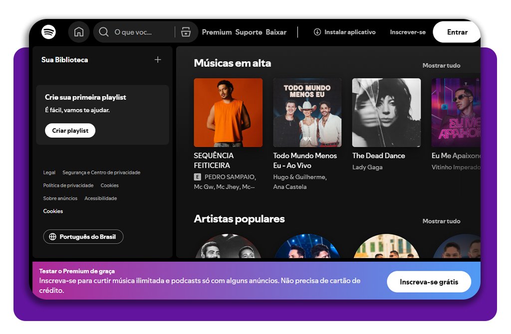 Baixar música grátis no celular